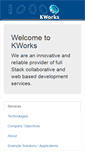 Mobile Screenshot of kworks.co.nz